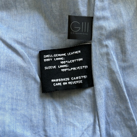 Black Rivet Leather Jacket - Picture 6 of 7